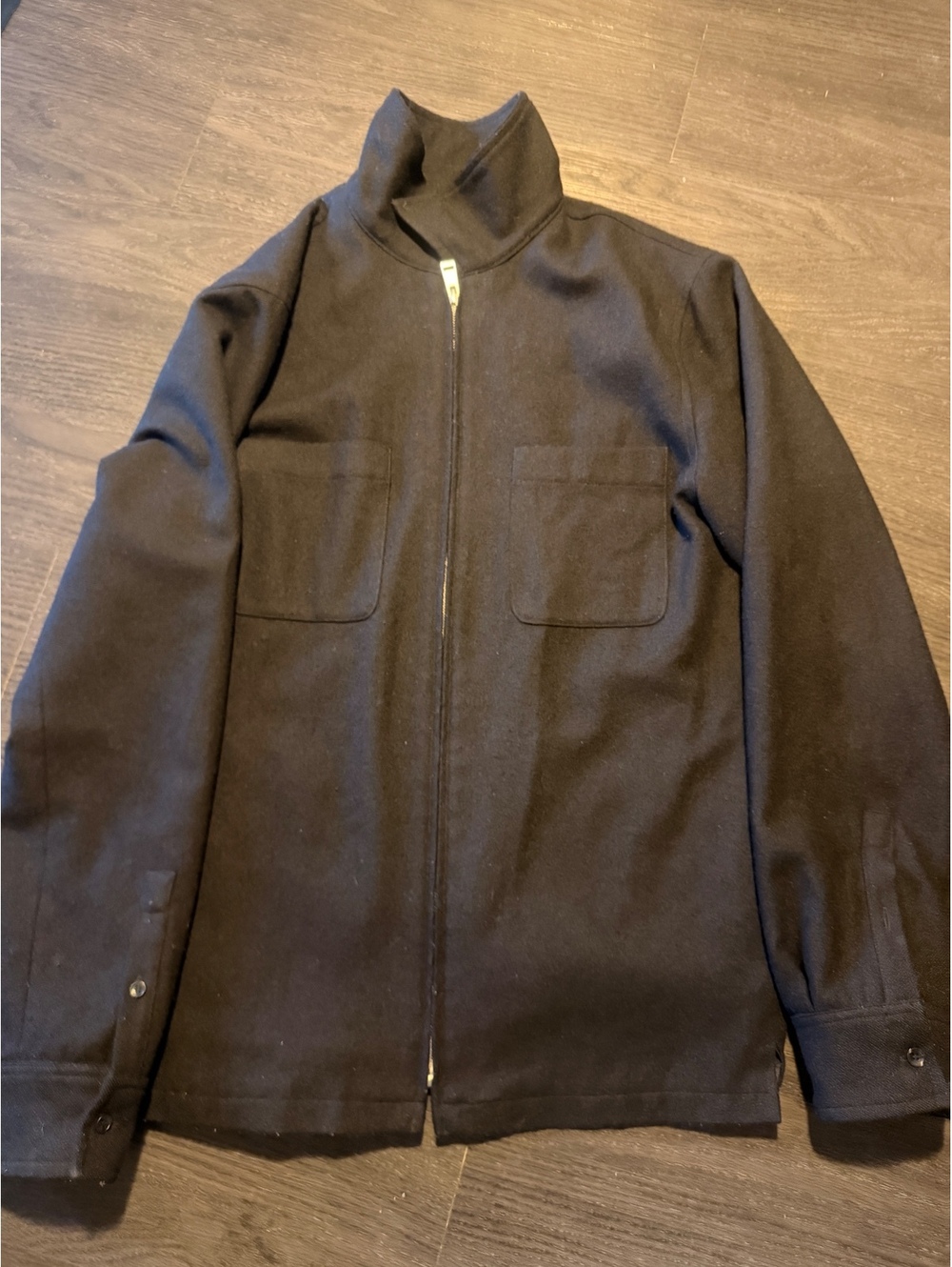 Sandro Paris Men's Zipped Overshirt Jacket